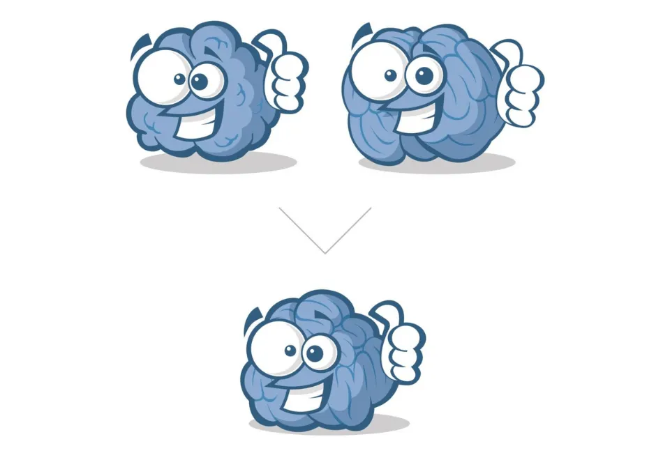 Already better in blue, and a brain at last