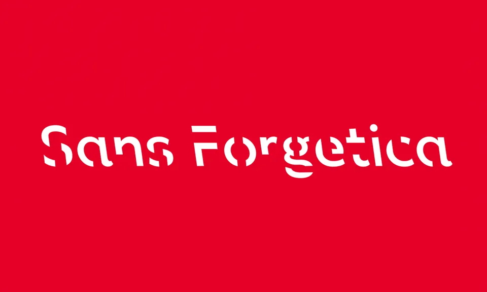 Sans Forgetica Font