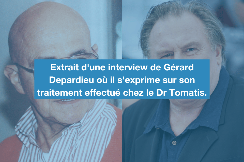 Gérard Depardieu et le Dr A. Tomatis