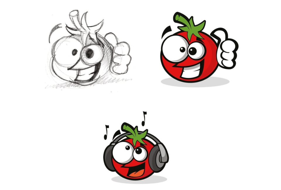 La mascotte Tomate-is